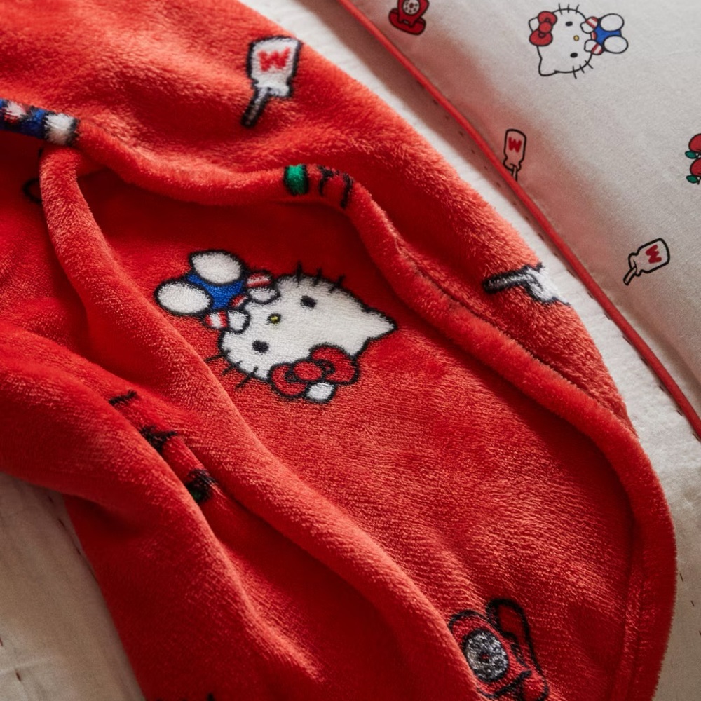 H&M Red Hello Kitty Blanket